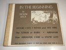 Sholem Asch In The Beginning 3X 78rpm 10” Record Set Bible Stories RARE great