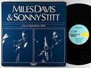 Miles Davis & Sonny Stitt - Live In Stockholm 1960 2xLP - Dragon Sweden VG+