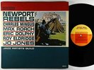 Mingus, Roach, Dolphy et al. - Newport Rebels LP - Candid - CJM 8022 Mono VG+