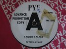 PETULA CLARK - I KNOW A PLACE   JACK & JOHN 1965 ***RARE PYE DEMO/PROMO***