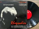 Stokowski RHAPSODIES Liszt - Enesco LP Record RCA VICTOR Red Seal LIVING STEREO