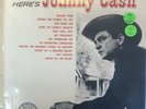 Now Here’s Johnny Cash. 1961 1st Sun Records Press Vinyl LP
