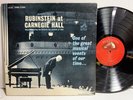 RUBINSTEIN AT CARNEGIE HALL Highlights RCA Victor LSC-2605 shaded dog