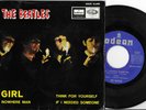 THE BEATLES EP NOWHERE MAN +3 SPAIN 1966 RARE EX