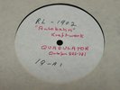 QUAD-Kraftwerk-Autobahn-UNRELEASED 1974 CD-4 Test Pressing LP-NEAR MINT-READ