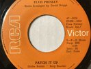 Jamaica ELVIS PRESLEY Patch It Up RARE 45 You Dont Have To Say You Love Me 7
