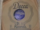 Judy Garland 13 yrs old Her FIRST Record DECCA 848 VG+ PRE WAR  78