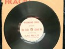 RARE Weekend Mail The Truth About Me By Elvis Presley 78 rpm. Vinyl