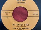 Tony & The Masquins - My Angel Eyes / Fugi Womma - Ruthie - RARE DOOWOP SOUL 45