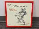 Mstislav Rostropovich J.S. Bach Cello Suites 180g 4LP Box Set (VG)