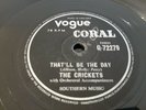 78rpm: Buddy Holly & The Crickets – That'll Be The Day - 1957 VG+