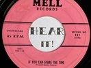 Wicked Rockabilly DJ Bopper 45 MOREY DUBOIS If You Can Spare The Time MELL hear