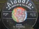 HEAR Spotlighters 45 Whisper / Please Be My Girl Friend ALADDIN R&B doo wop ORIG