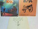 3 AC/DC Albums Let There Be Rock & For Those About To Rock & Flick ofthe Switch