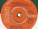 LUCIO BATTISTI 'To Feel In Love' 7