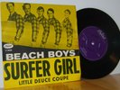 BEACH BOYS Surfer Girl Swedish PS Picture Sleeve Capitol 45