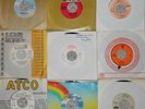 Fifty-four 45 rpm records from the 1960s and 1970s - perfect for a jukebox
