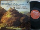 ARTHUR GRUMIAUX - GYORGY SEBOK - FRANCIS ORVAL / BRAHMS  / PHILIPS