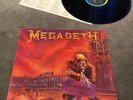 MEGADETH Peace Sells But Who's Buying Original 1986 Combat DMM Capitol France LP