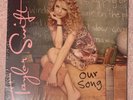  TAYLOR SWIFT RARE VHTF OUR SONG 45 LAVENDER VINYL 137/4000  LOWEST # ON EBAY  