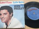 ELVIS PRESLEY HIS LATEST FLAME 1977 UK RCA VINYL 7 