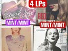 RARE Taylor Swift 4 Vinyl LP Bundle REPUTATION 1989 SPEAK NOW DEBUT SELF TITLE