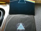 pink Floyd dark side of the moon solid blue triangA2/B2 vg+with posters/stickers