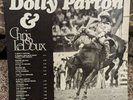 Chris LeDoux & Dolly Parton LP Denmark Release 1979 Queen Label 1200479 LP