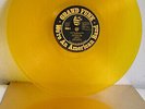 Grand Funk Railroad We're An American Band GOLDYELLOW VINYL LP US 1st press 1973