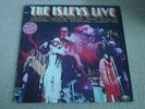 ISLEY BROTHERS THE ISLEYS LIVE  R&B SOUL 12'DOUBLE LP 33RPM VG++