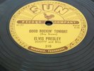SCARCE  ROCKABILLY - ELVIS PRESLEY - GOOD ROCKIN' TONIGHT (78 RPM) 1954 SUN 210