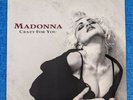 MADONNA CRAZY FOR YOU 12'' VINYL UK 1991 LP RECORD Into The Groove IMMACULATE