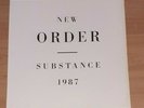 New Order Substance 1987 embossed sleeve german press