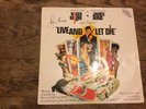 james bond live and let die vinyl signed  by roger moore