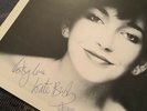 KATE BUSH original fanclub Autograph