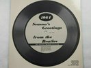 Rare 1964 The BEATLES Original Fan Club Season's Greetings Disc Record-MINT