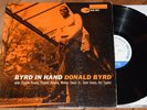 Donald Byrd In Hand VG++ 1st DG W63 Blue Note lp Pepper Adams Art Taylor