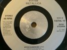 Metallica - Enter The Sandman  (live) UK 45 7” Vertigo 1991 jukebox
