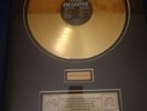 John Lennon 25th anniversary gold Imagine album w/certificate of authenticity