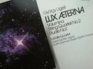 György Ligeti - Lux Aeterna / Volumina / String Quartet No.2 / Etude No.1 (LP...