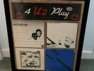 Framed U2 - 4 U2 Play 4x 7