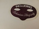 QUEEN - A NIGHT AT THE OPERA - RARE BOHEMIAN RHAPSODY HYPE STICKER - EXCELLENT
