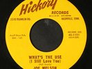 JOE MELSON: oh yeah / what's the use HICKORY 7