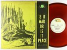 Fatman Riddim Section - Is It War Or Is It Peace LP - Top Ranking Orange Wax VG+