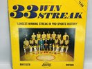 33 Win Streak Lakers LP Featuring Voice Of Chick Hearn Vinyl Record 1971-1972