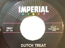 The Utopians 45: Dutch Treat/Ain't No Such Thing on Imperial 5861