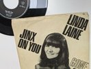Linda Laine RARE Picture sleeve 45 JINX ON YOU / Gone GERMANY Int'l Polydor mc A