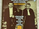 HASKIL & GRUMIAUX violin sonatas BEETHOVEN 1stPress PHILIPS STEREO 4LP Box MINT