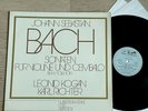 LEONID KOGAN violin sonatas BACH RICHTER 1stPress white EURODISC STEREO 2LP MINT