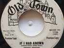 45 NOS / FREDDIE HOUSTON / IF I HAD KNOWN / OLD TOWN PROMO / LISTEN